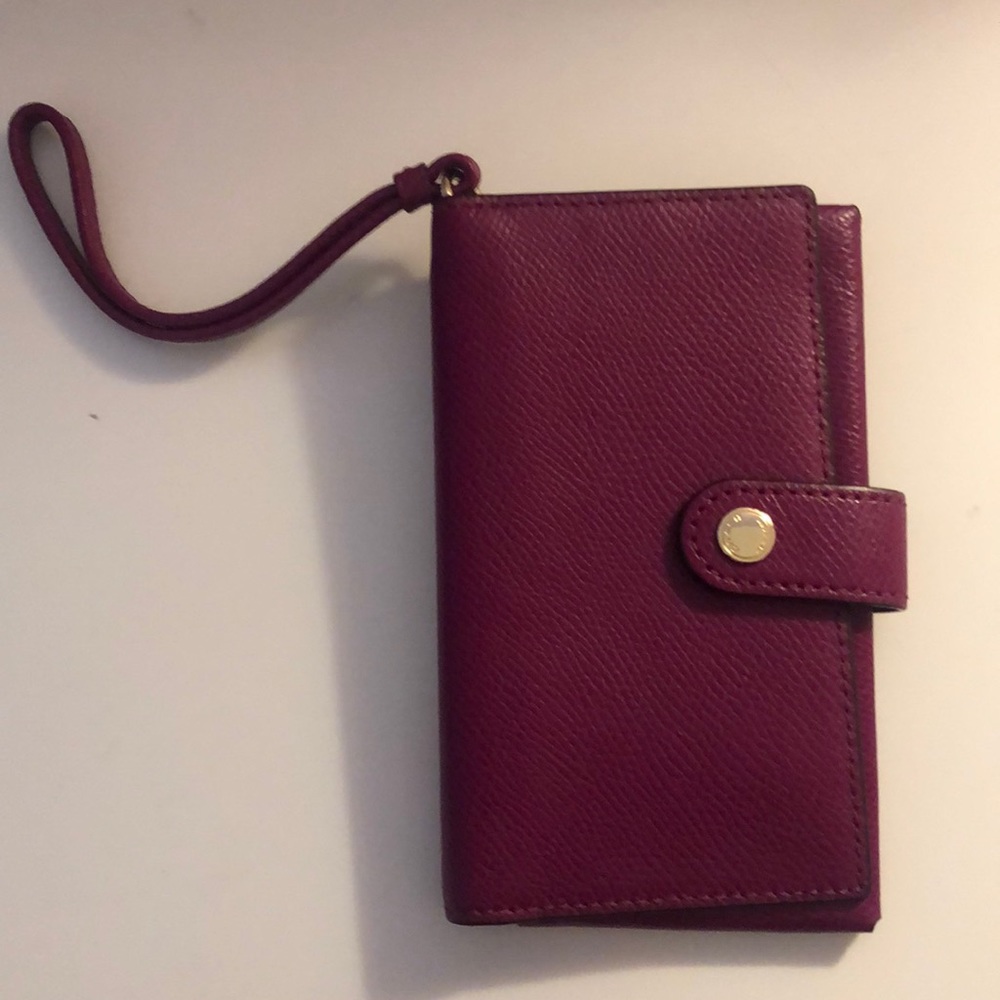 Small Coach folding wristlet